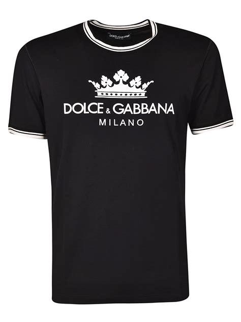 dolce gabbana black t shirt|dolce & gabbana shirt sale.